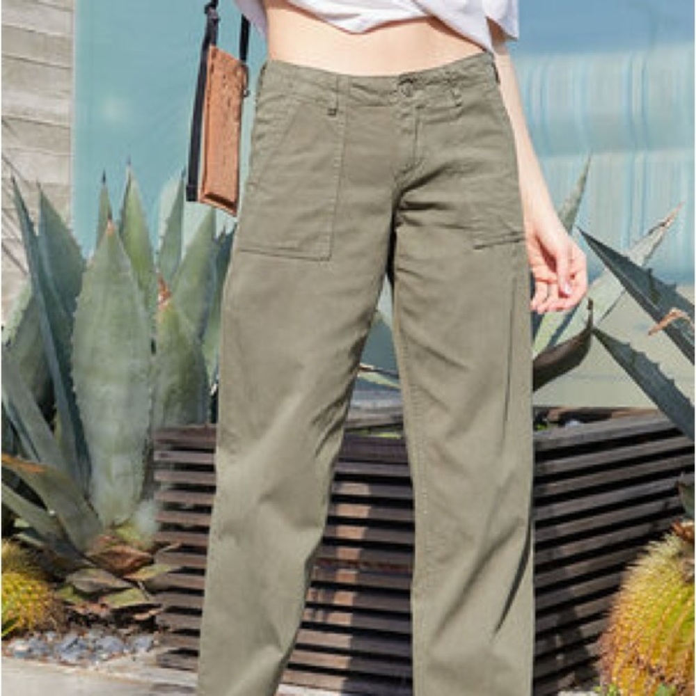 Brandy Melville Green Cargo Pants